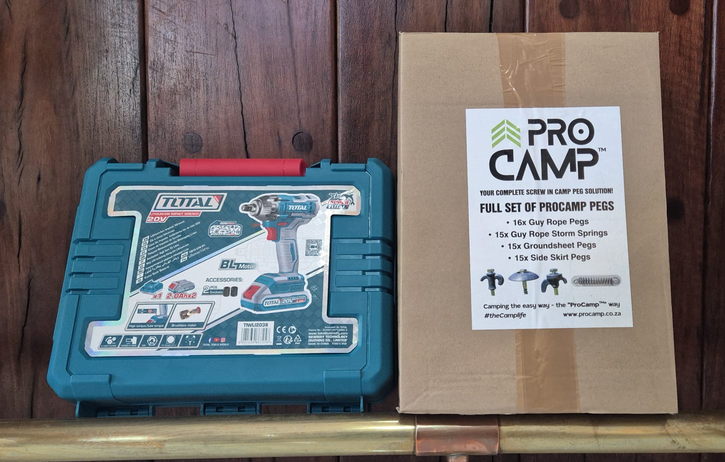 ProCamp Complete Set D available from 4Matt Campers in Cape Town