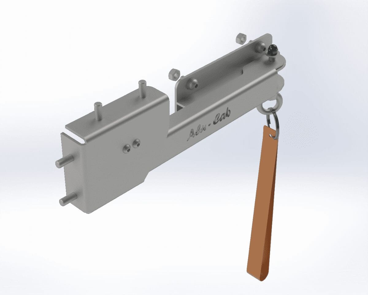 Alu-Cab Canopy Camper rear door slide lock