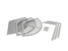 Spare tyre mount braai grate detail