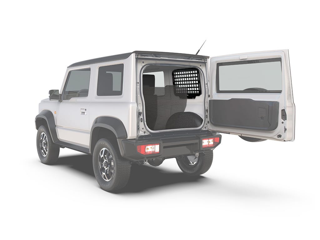 Front Runner Rear Window Molle Panel — Suzuki Jimny 3 Door (2018-Current) — 4Matt Campers, Western Cape & Cape Town