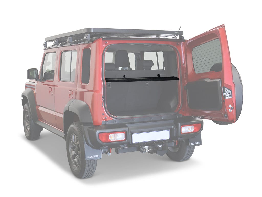 Front Runner Light Duty Rear Cargo Shelf — Suzuki Jimny 5 Door (2023-Current) — 4Matt Campers, Western Cape & Cape Town