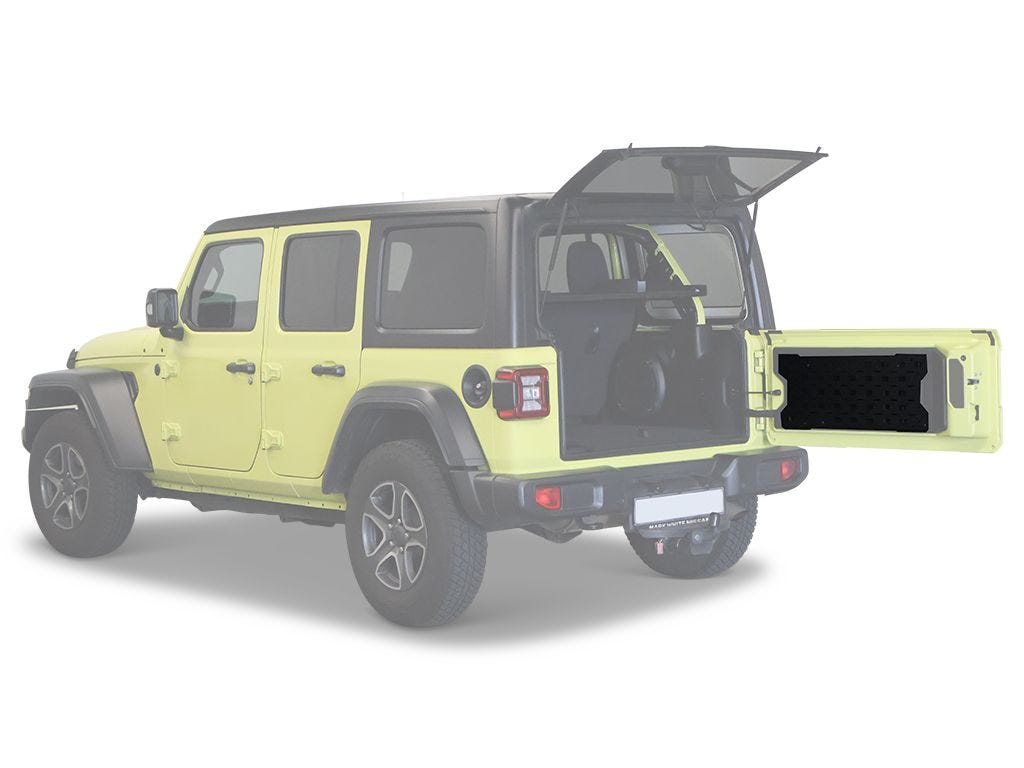 Front Runner Tailgate Molle — Jeep Wrangler JL — 4Matt Campers, Western Cape & Cape Town
