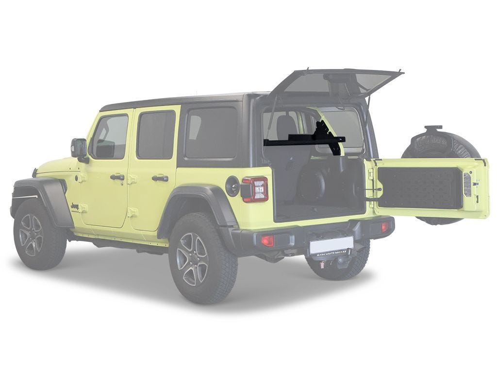 Front Runner Cargo Molle Interior Shelf — Jeep Wrangler JLU — 4Matt Campers, Western Cape & Cape Town