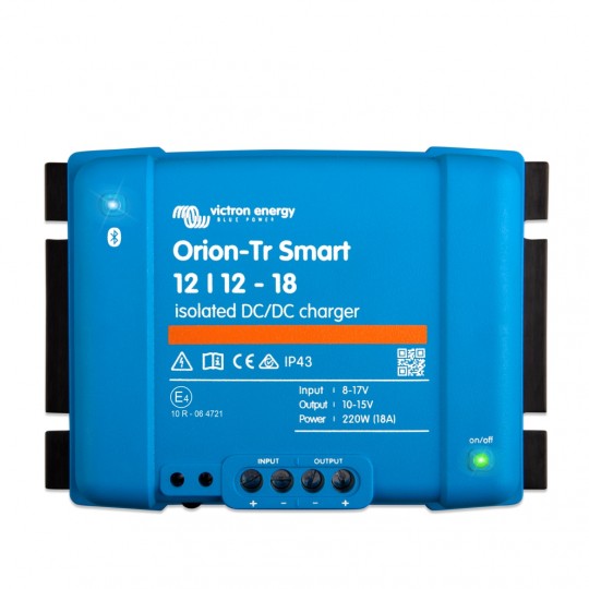 Victron Orion-Tr Smart 12/12-18A Isolated DC-DC Charger