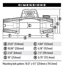 WARN VR EVO 8 Winch – 110350