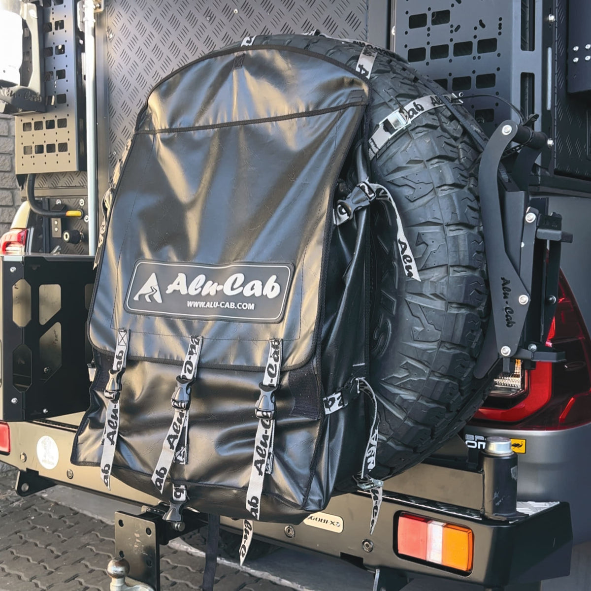 Alu-Cab Spare Wheel Bag Small fitted over a spare tyre