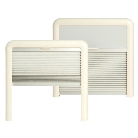 Remis REMIflair IV combined window blind and flyscreen for caravans